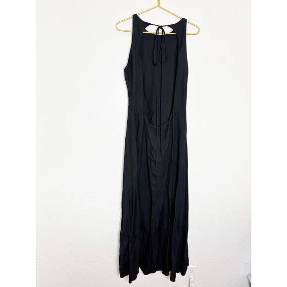 NWT BONDI Born Ophelia Maxi Dress Size Large Black Open Back Aline - Picture 11 of 12